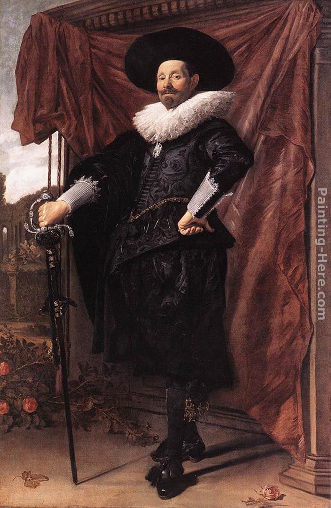 Willem van Heythuyzen painting - Frans Hals Willem van Heythuyzen art painting